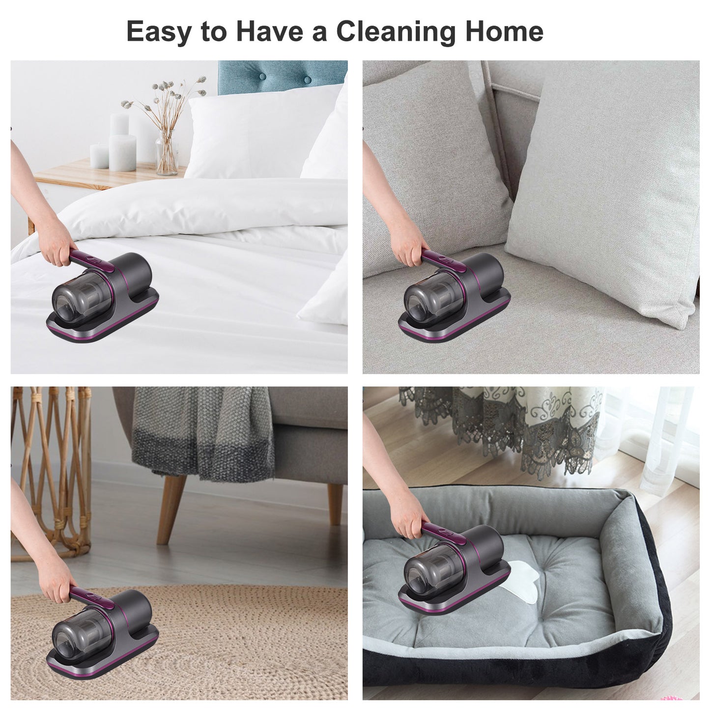 AeroSteam™ UV handheld vacuum cleaner