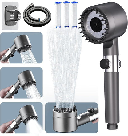 AeroSteam™ shower head filter